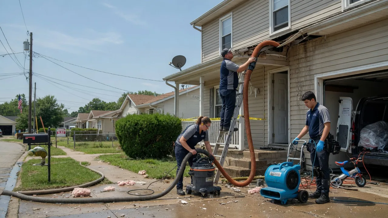 Water Damage Restoration in Oaktown, IN near me